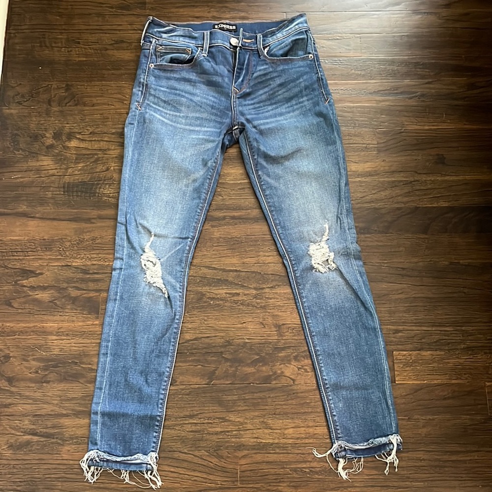 Express ankle jeans
